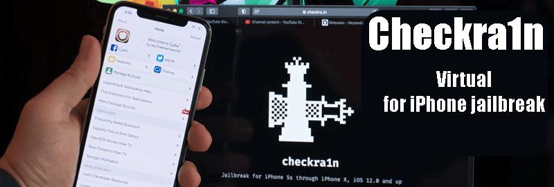 iPhone Jailbreak with Checkra1n Virtual Jailbreak