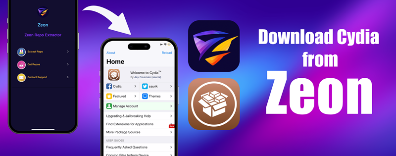Download Cydia from Zeon