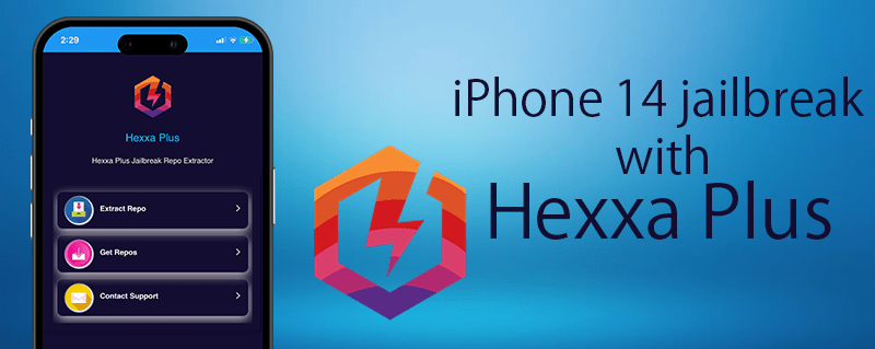 iPhone 14 jailbreak with Hexxa Plus