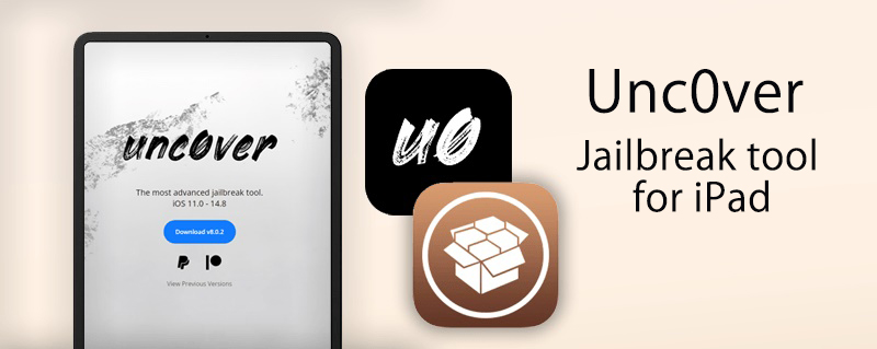 Unc0ver Jailbreak tool for iPad