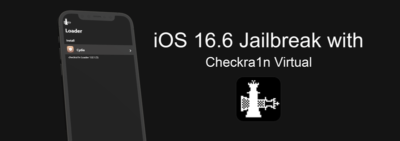 iOS 16.6 Jailbreak with Checkra1n Virtual
