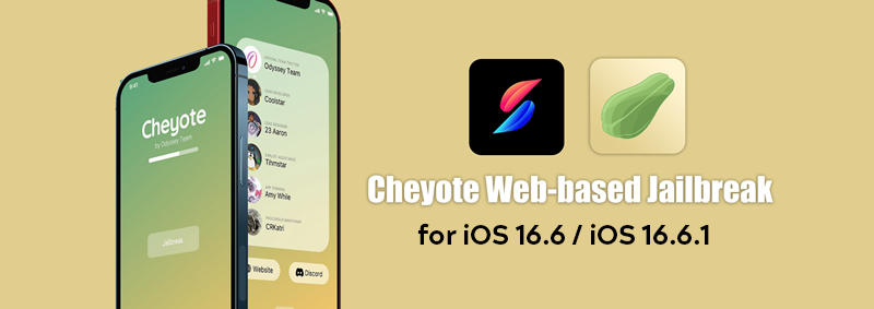 Cheyote Web-Based Jailbreak for iOS 16.6 / iOS 16.6.1