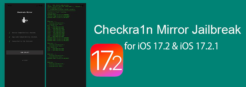 Checkra1n Mirror Jailbreak for iOS 17.2 & iOS 17.2.1