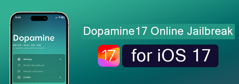 Dopamine17 Online Jailbreak for iOS 17