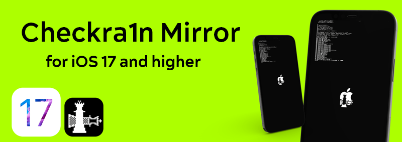 Checkra1n Mirror for iOS 17 and higher