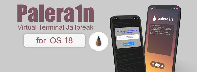 Palera1n Virtual Terminal Jailbreak for iOS 18
