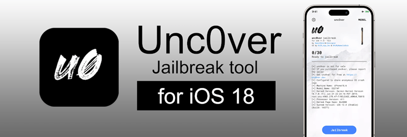 Unc0ver Jailbreak tool for iOS 18